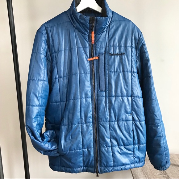 timberland quilted jacket mens